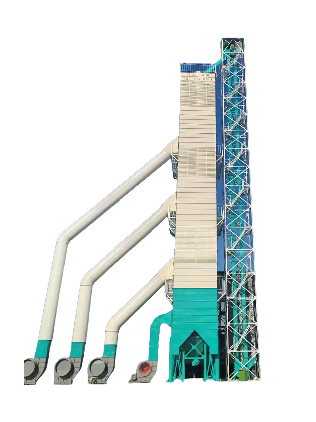 新型300吨粮食烘干塔