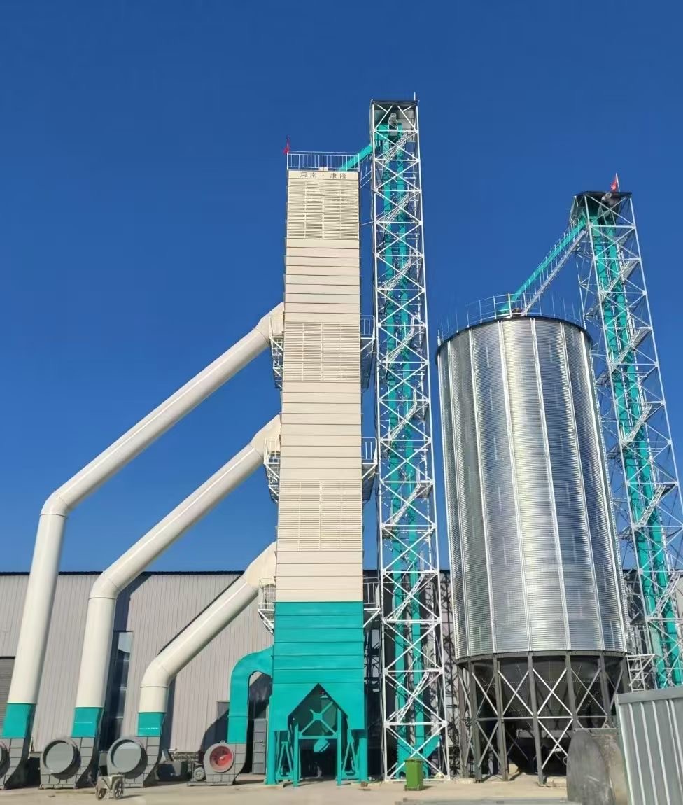 新型500吨粮食烘干塔