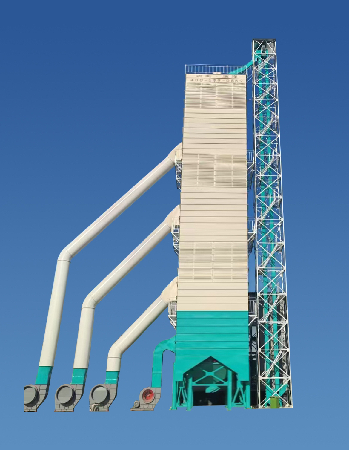 新型1000吨粮食烘干塔